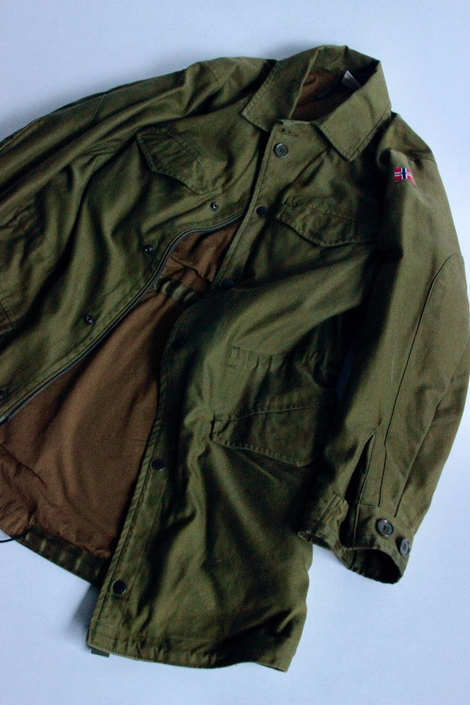 VINTAGE / 70s NORWEIGEAN ARMY FIELD COAT