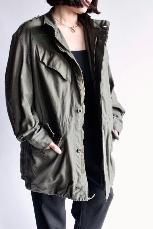 VINTAGE / 80's Bergian army M-88 FIELD JACKET