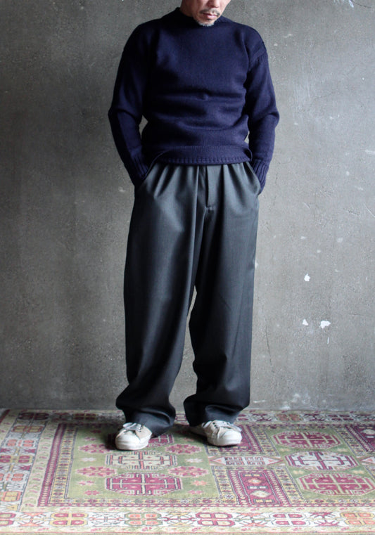 awasa / Wool gabardine "day off" trousers