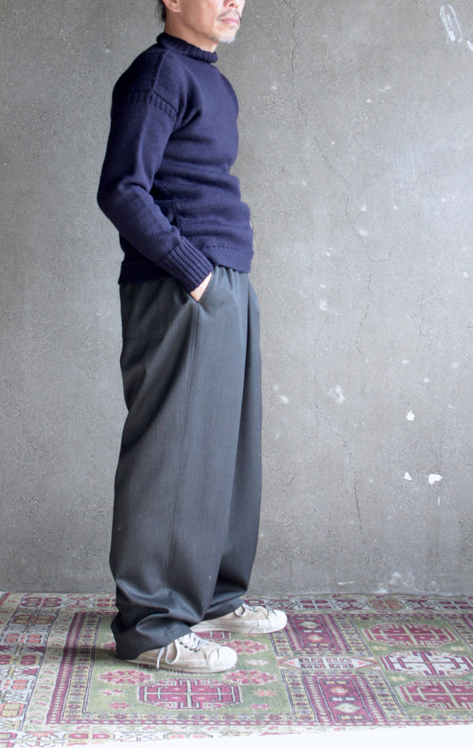 awasa / Wool gabardine "day off" trousers