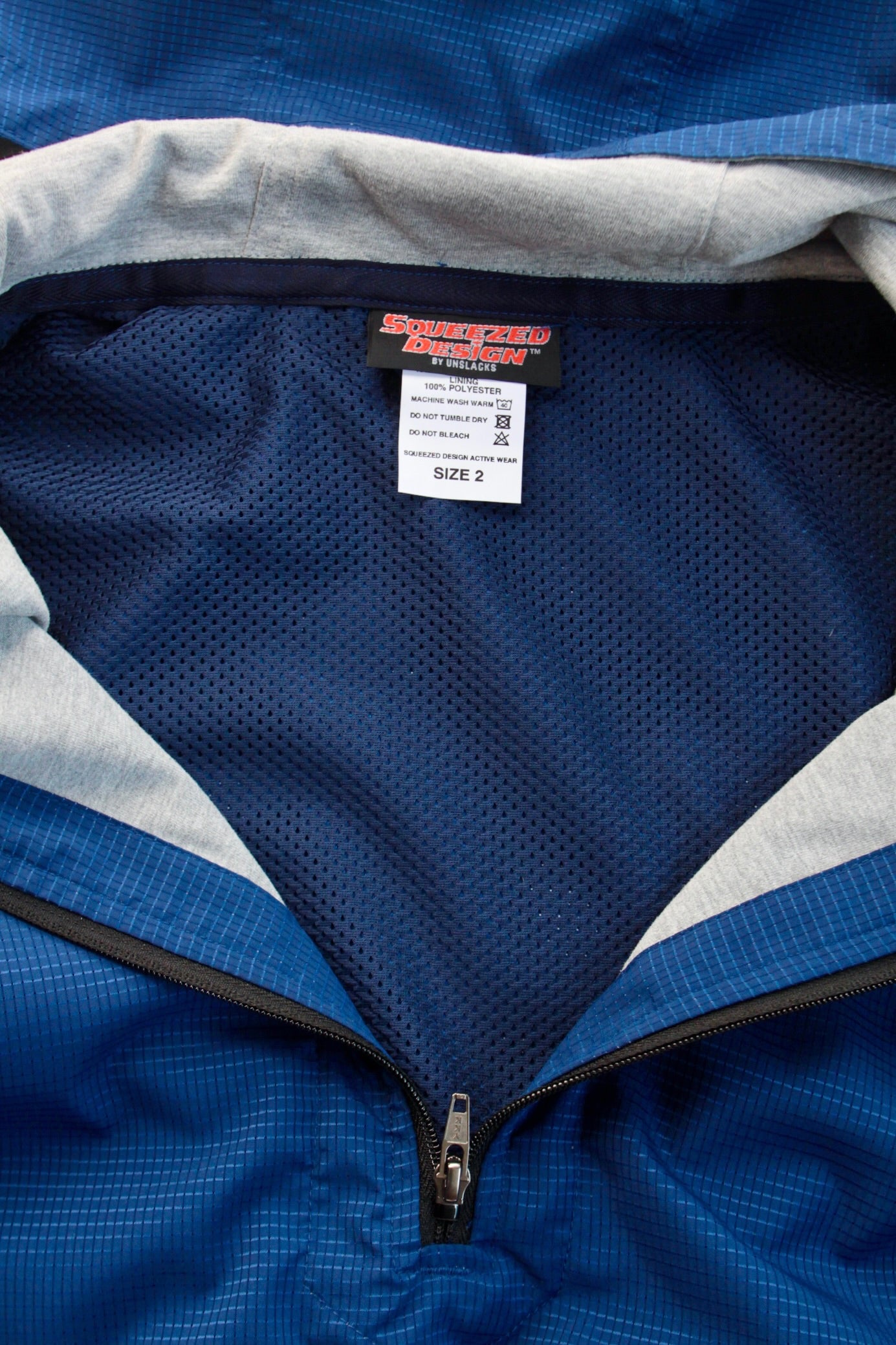 Squeezed Design / RIPSTOP SWEAT LINED ANORAK