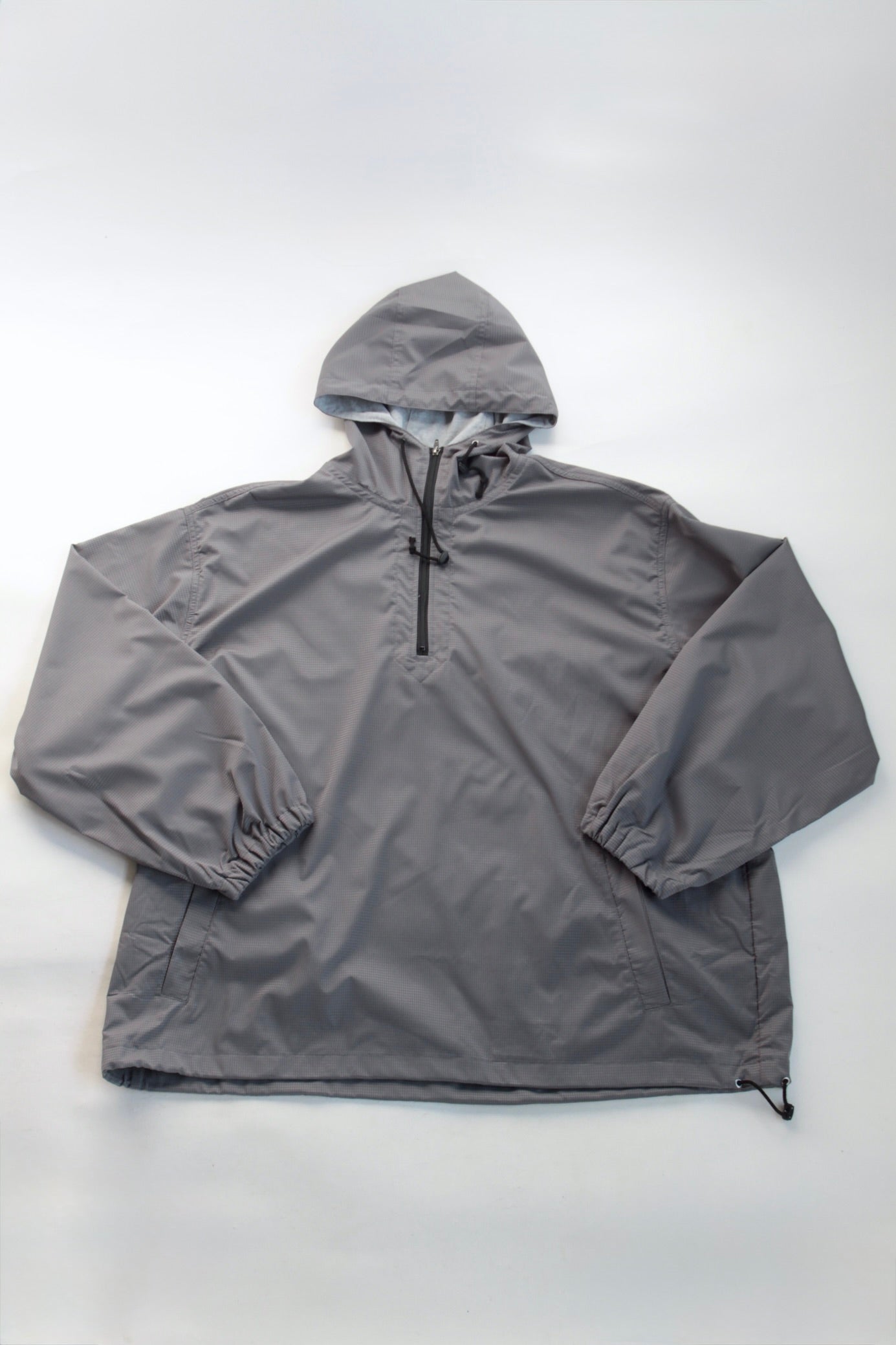 SQUEEZED DESIGN SWEAT LINED ANORAK サイズ 1 Squeezed Design / RIPSTOP SWEAT LINED ANORAK – UN
