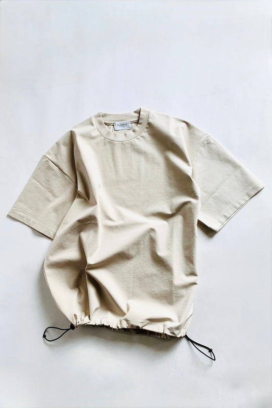 flistfia / Short sleeve Draw Code Pullover