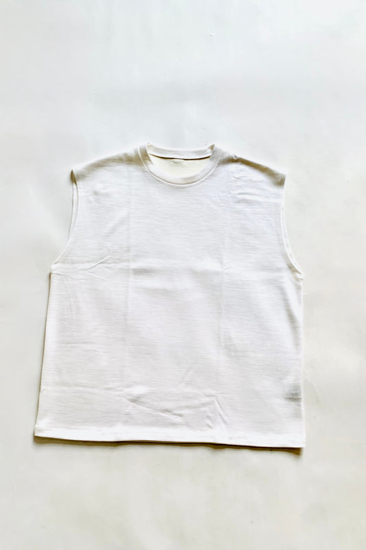 armi / Smart Wool x Cotton No-Sleeve