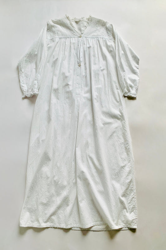unknown /50's French Linen One piece