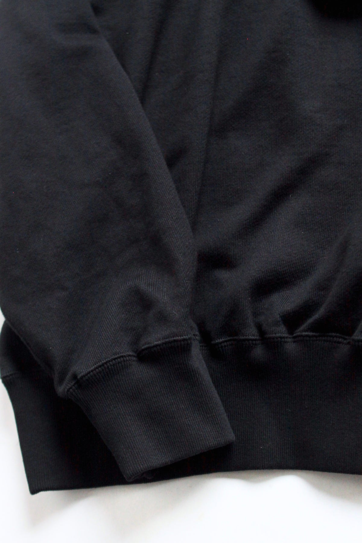 awasa /supima aging cotton half zip sweat
