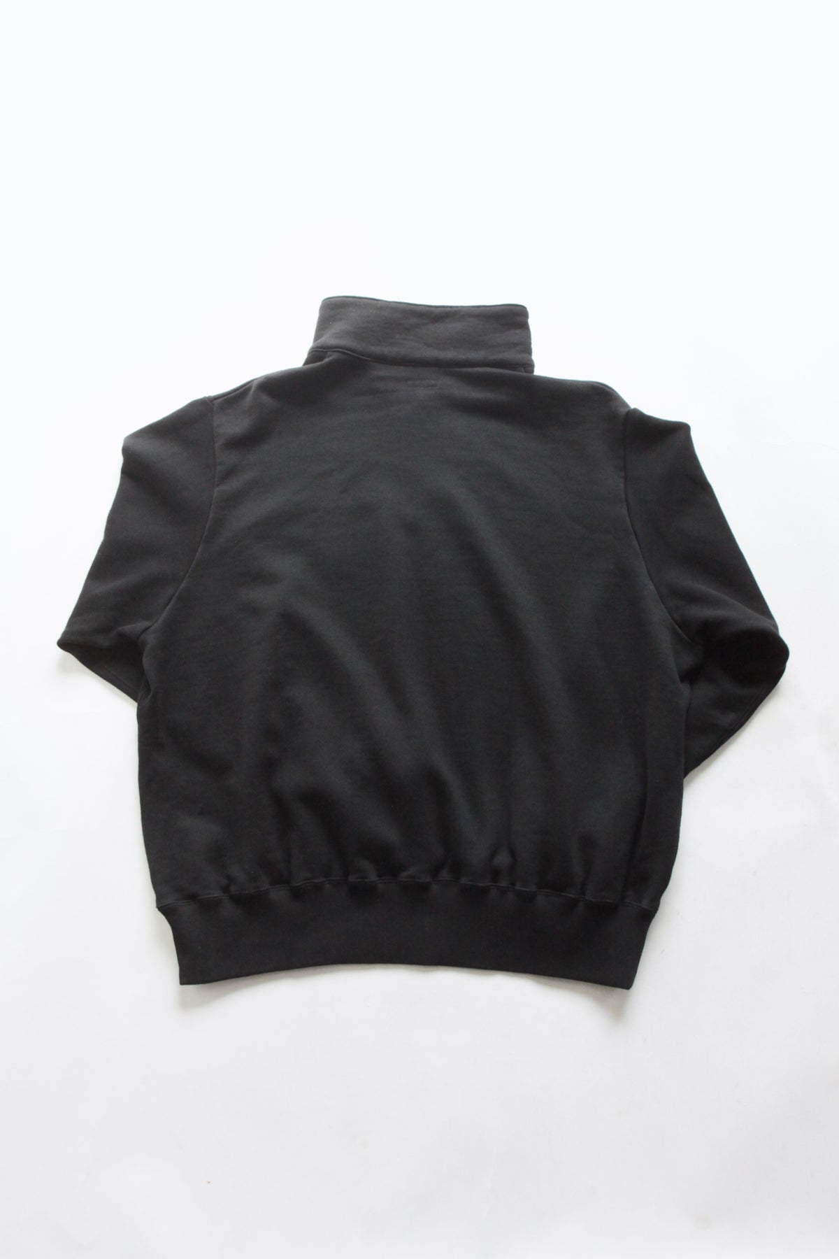 awasa /supima aging cotton half zip sweat