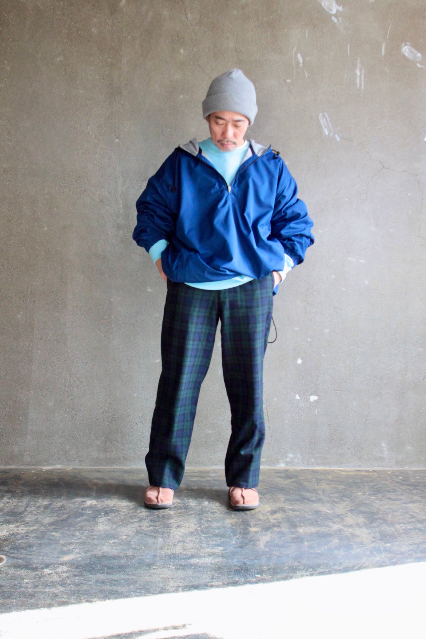 awasa /supima aging cotton crew neck sweatshirt