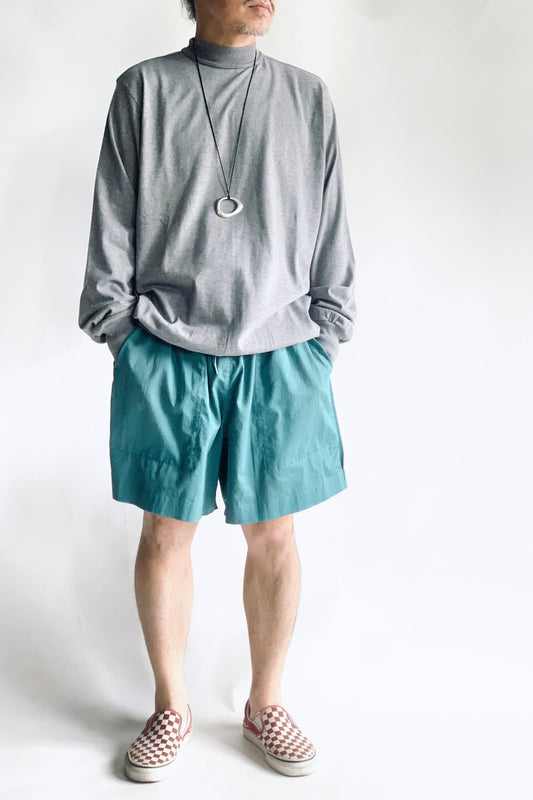 K.ITO / COTTON CASHMERE MOCK NECK L/S-T