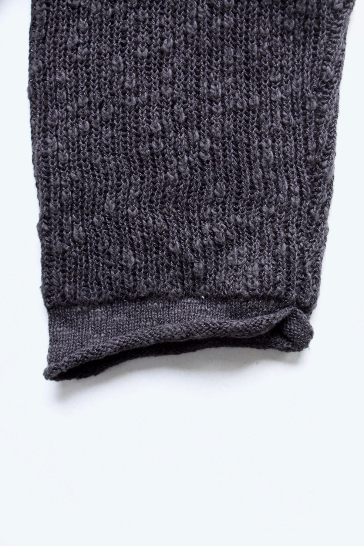 nakedgauze / COTTON LINEN LOOSE FIT SWEATER
