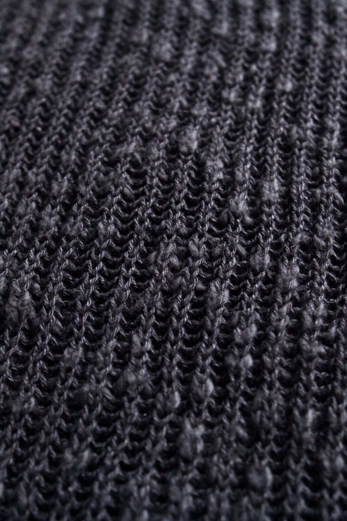 nakedgauze / COTTON LINEN LOOSE FIT SWEATER
