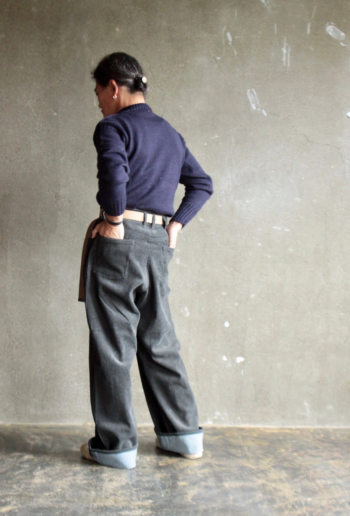 nakedgauze / SUMI CORDUROY ASHLEY PANTS