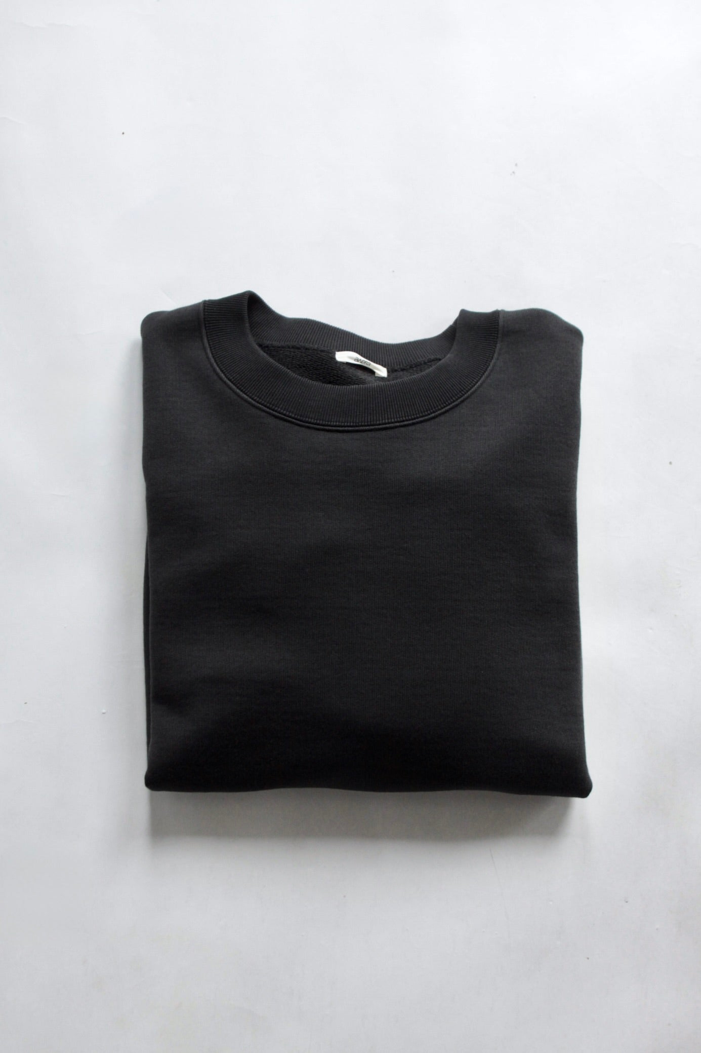 awasa /supima aging cotton crew neck sweatshirt