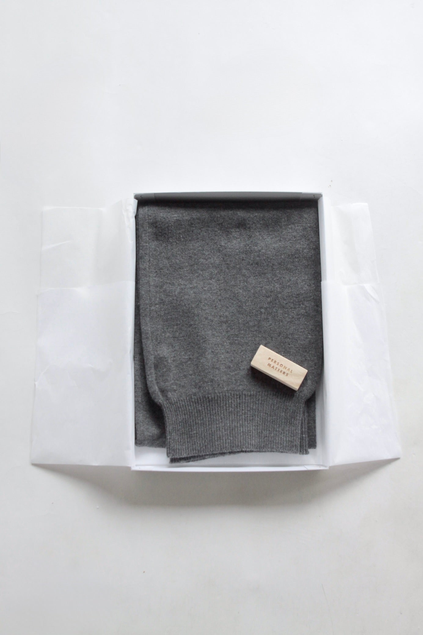 PERSONAL MATTERS /Merino Wool Scarf
