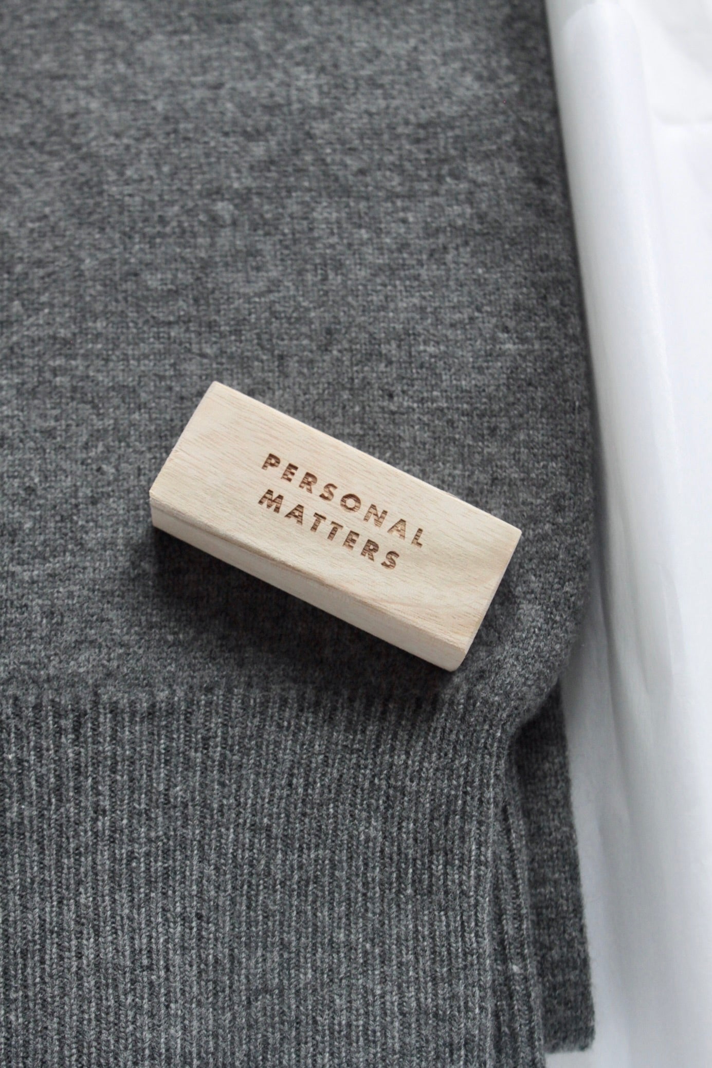 PERSONAL MATTERS /Merino Wool Scarf