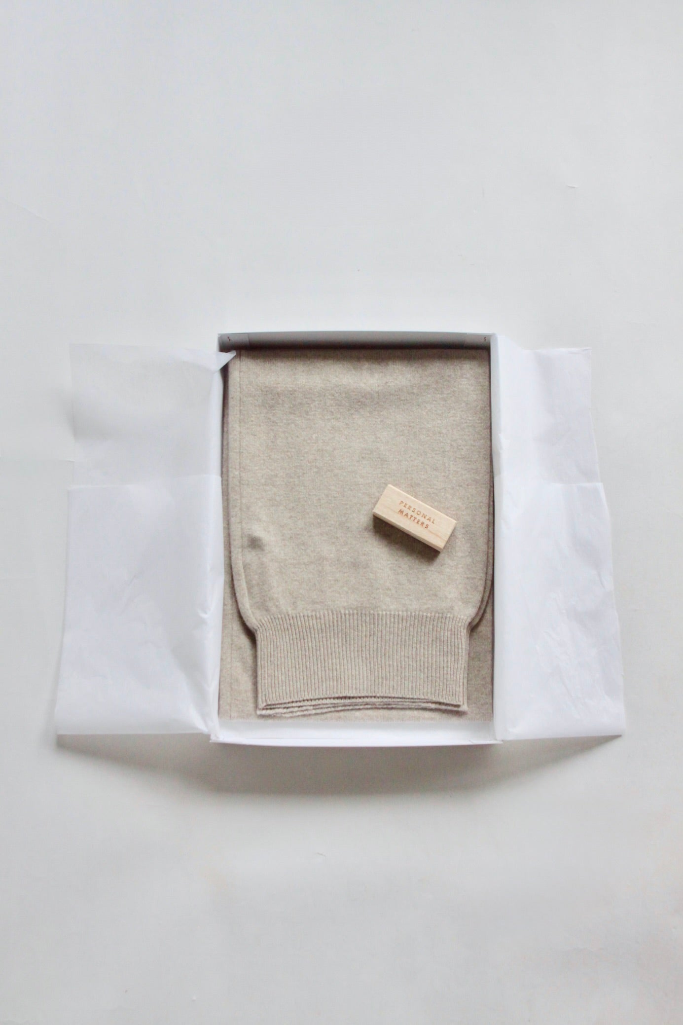 PERSONAL MATTERS /Merino Wool Scarf