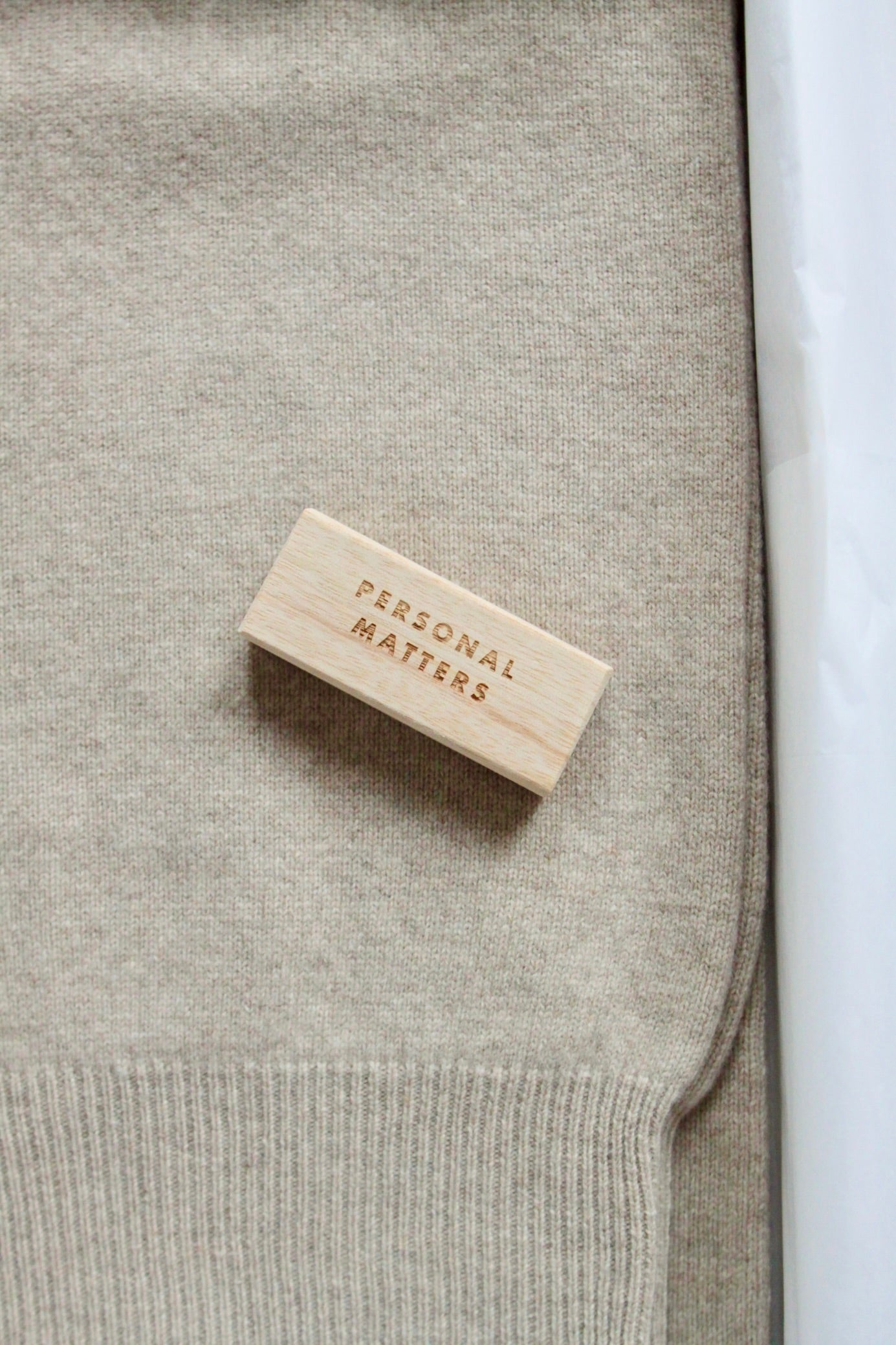 PERSONAL MATTERS /Merino Wool Scarf