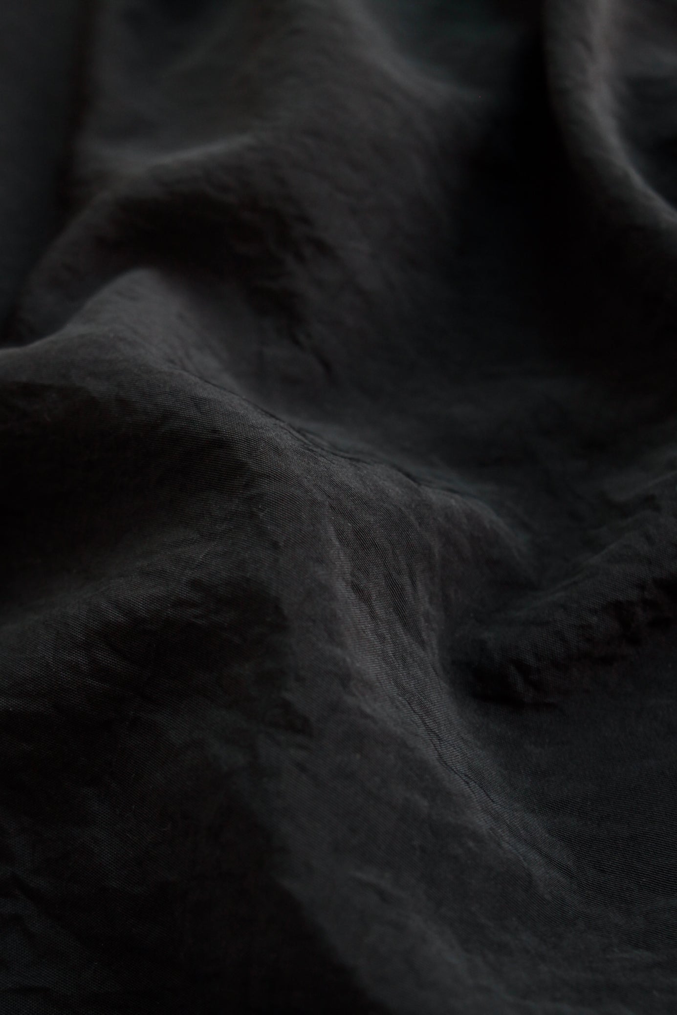 awasa /nylon silk bubble hem skirt