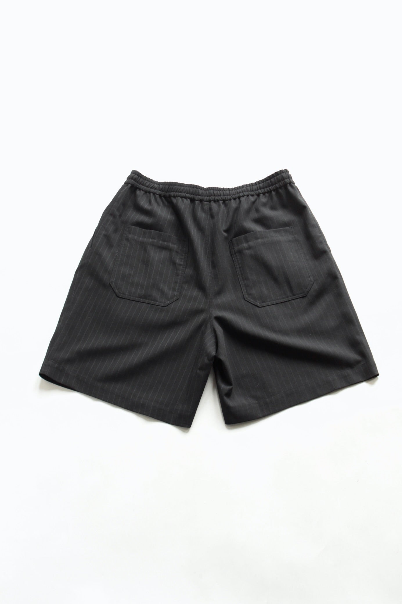 awasa / vintage wool amunzen wide easy shorts