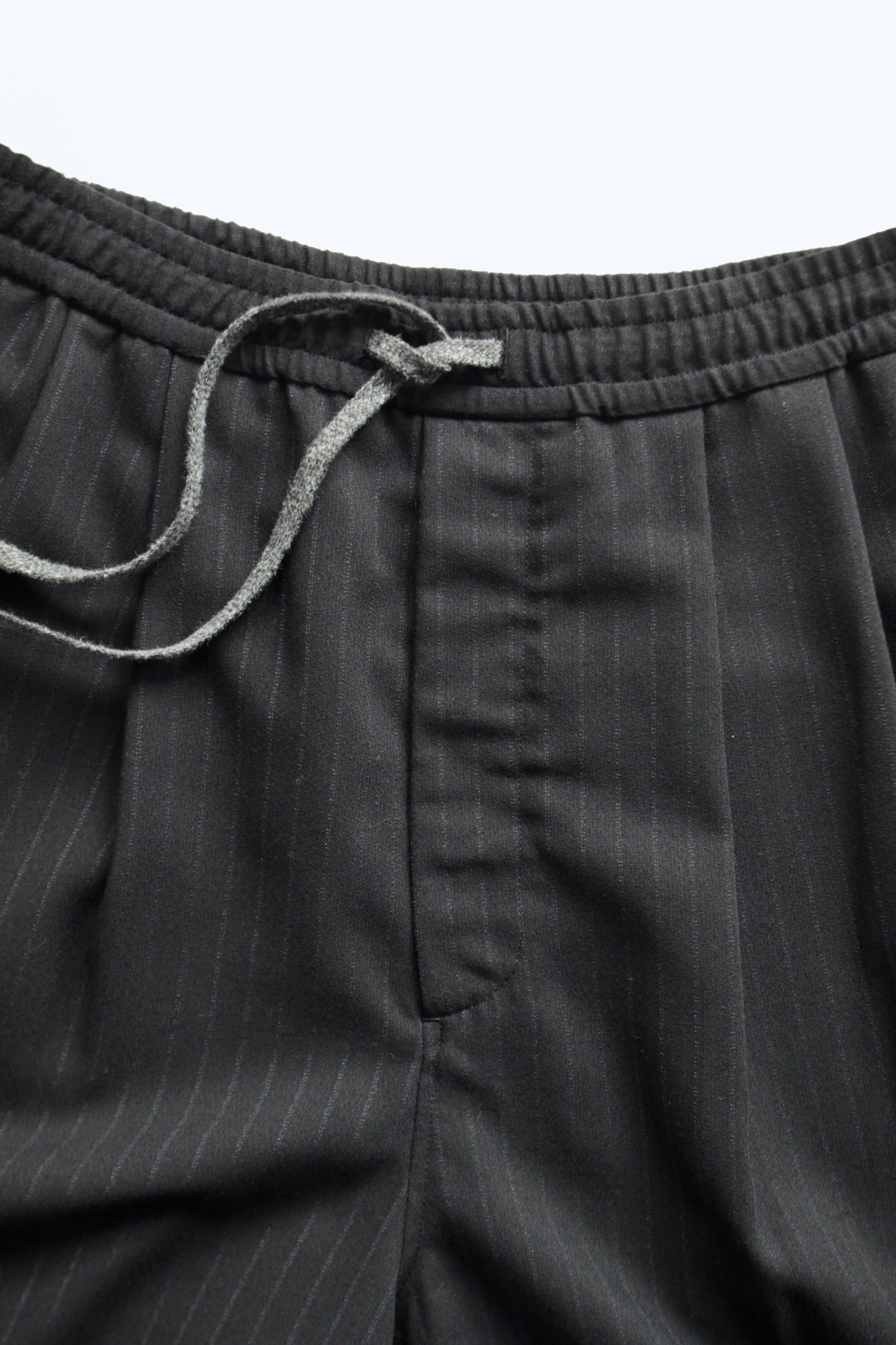 awasa / vintage wool amunzen wide easy shorts