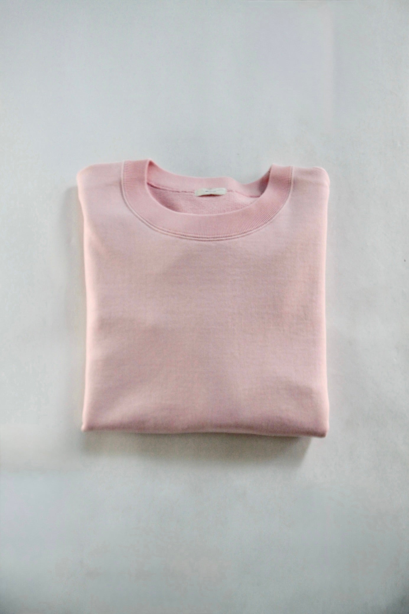 awasa /supima aging cotton crew neck sweatshirt