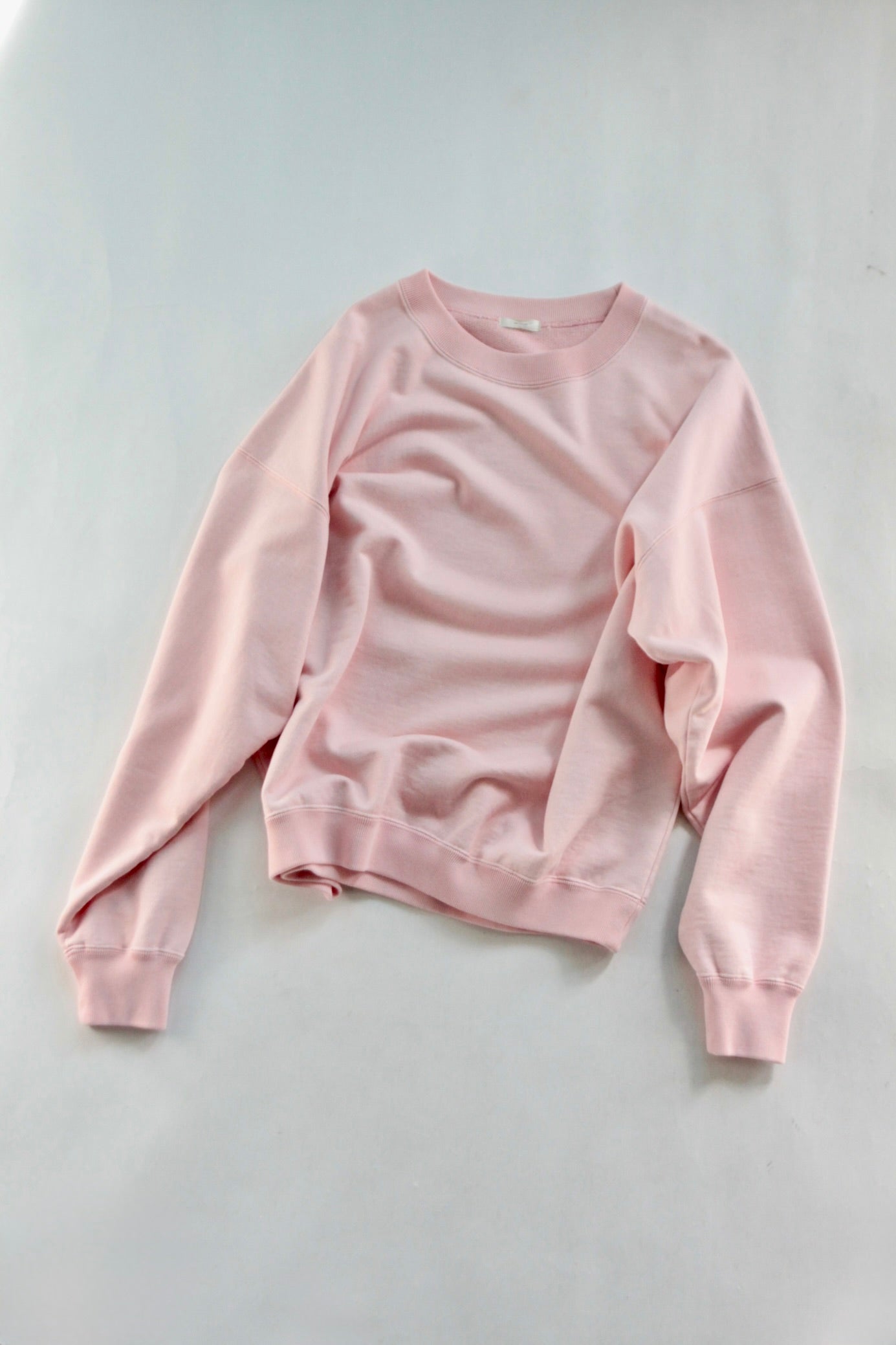 awasa /supima aging cotton crew neck sweatshirt