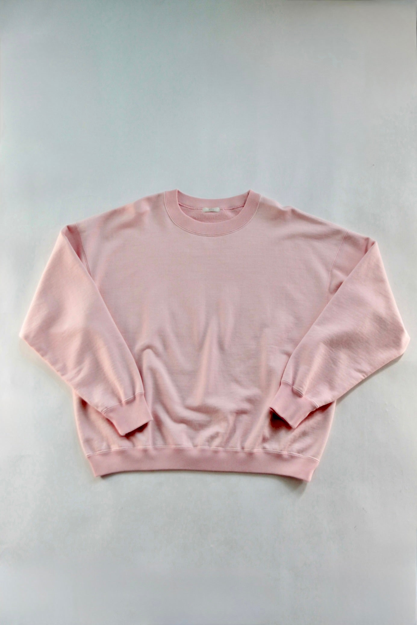 awasa /supima aging cotton crew neck sweatshirt