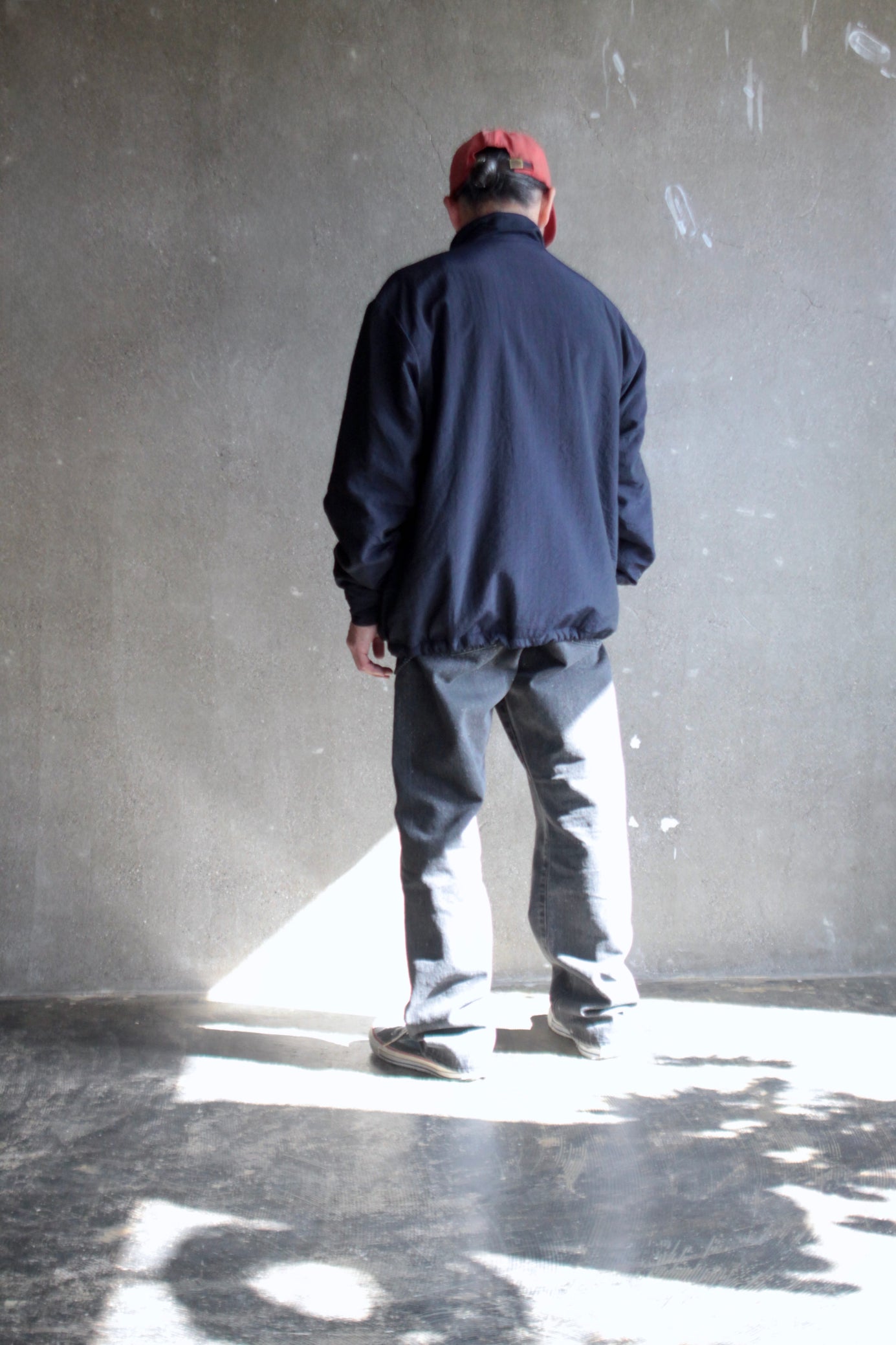awasa /nylon silk PCS pullover jacket