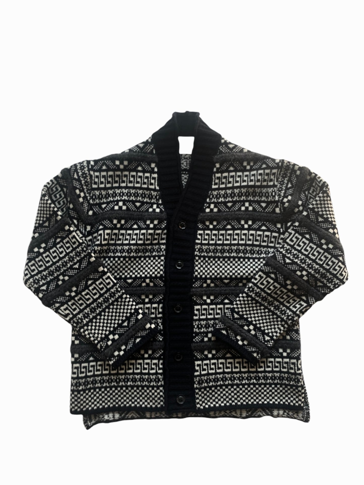 K.ITO /GEOMETRIC PATARN CARDIGAN