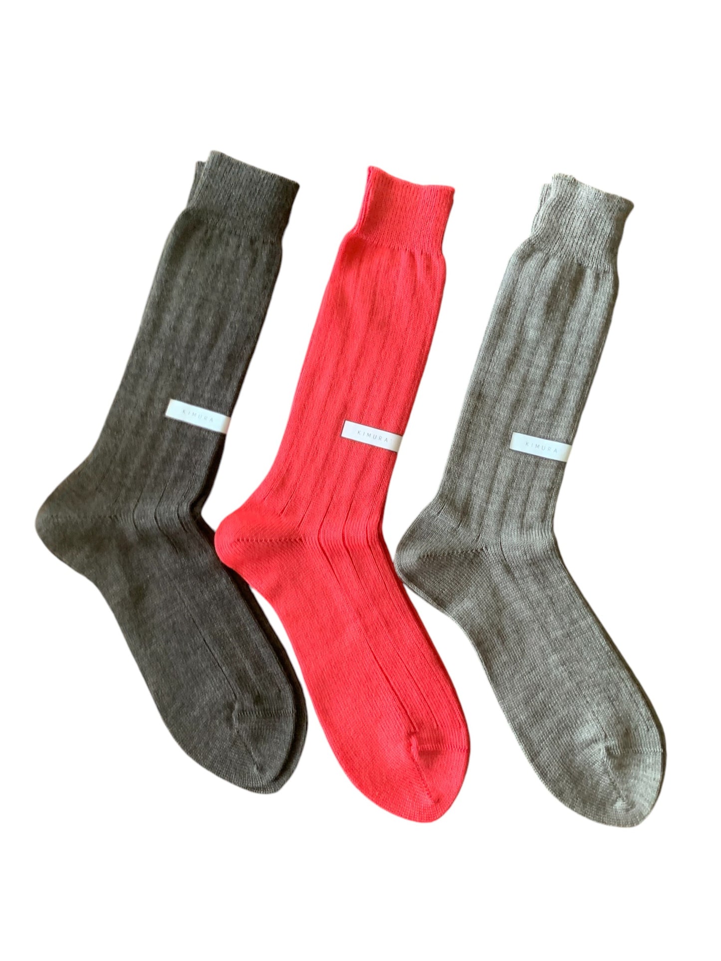 KIMURA' / MERINO WOOL RIB SOCKS