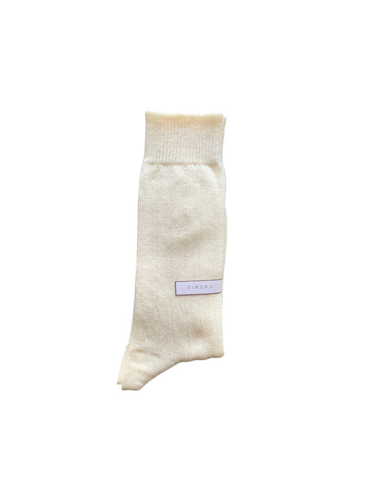 KIMURA' / MERINO WOOL RIB SOCKS