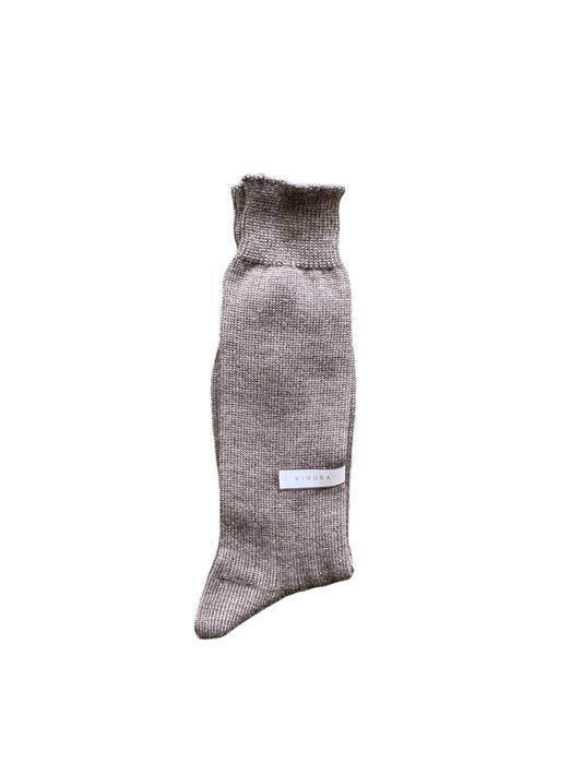 KIMURA' / MERINO WOOL RIB SOCKS