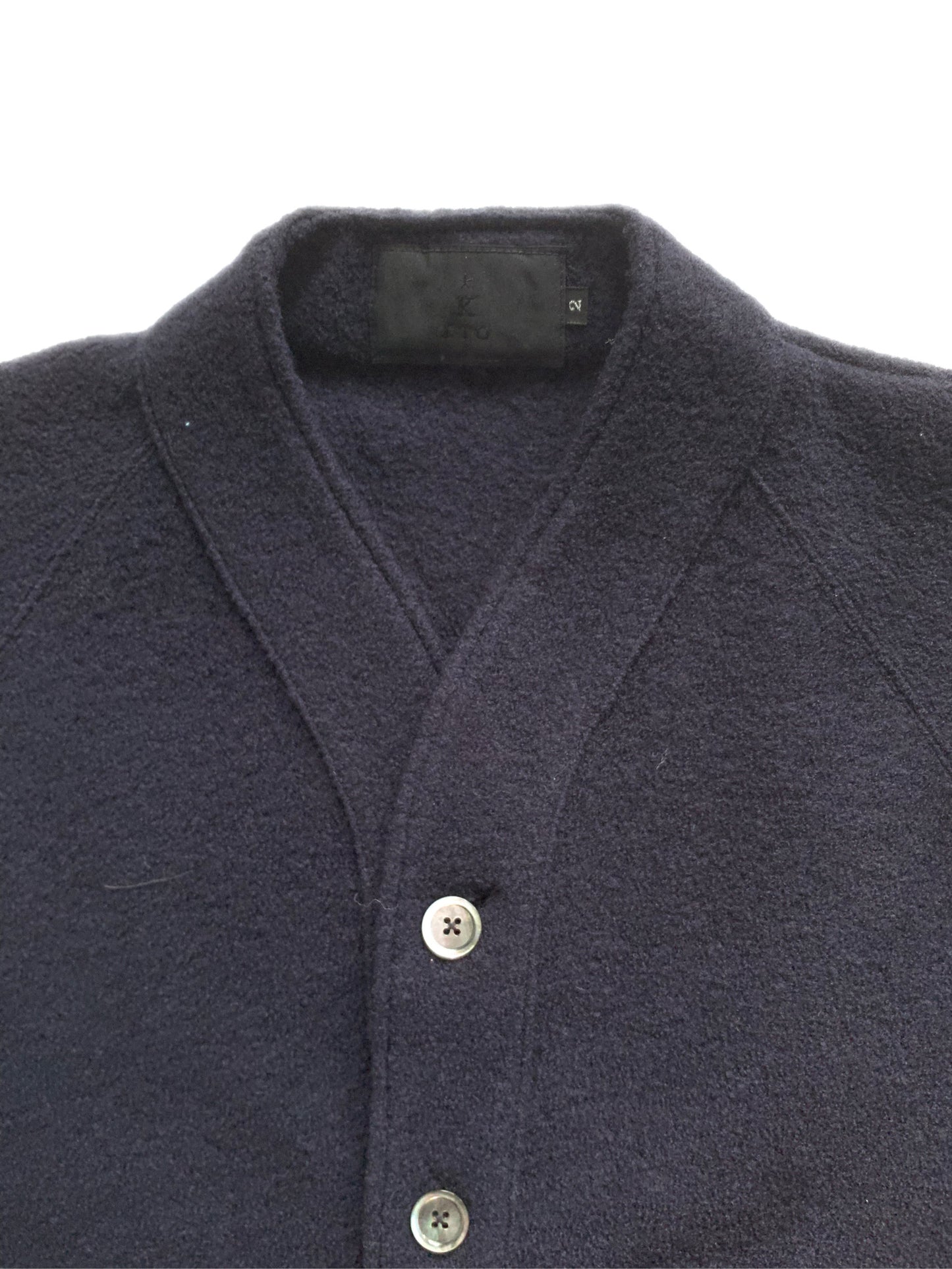 K.ITO / WOOL BOUCLE CARDIGAN