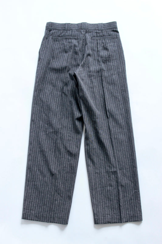 jonnlynx / stripe cotton linen pants – UN