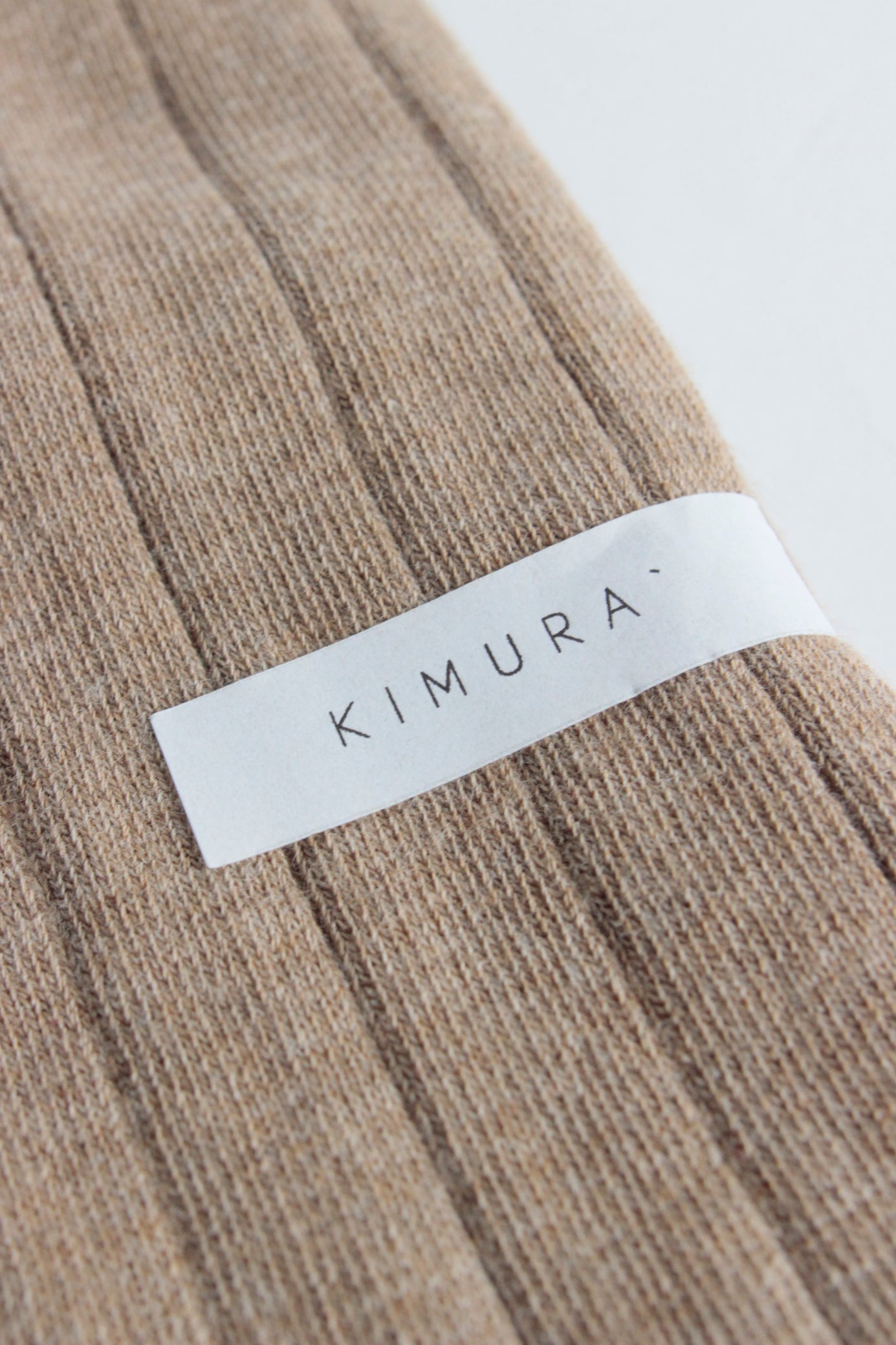 KIMURA' / COTTON RIB SOCKS