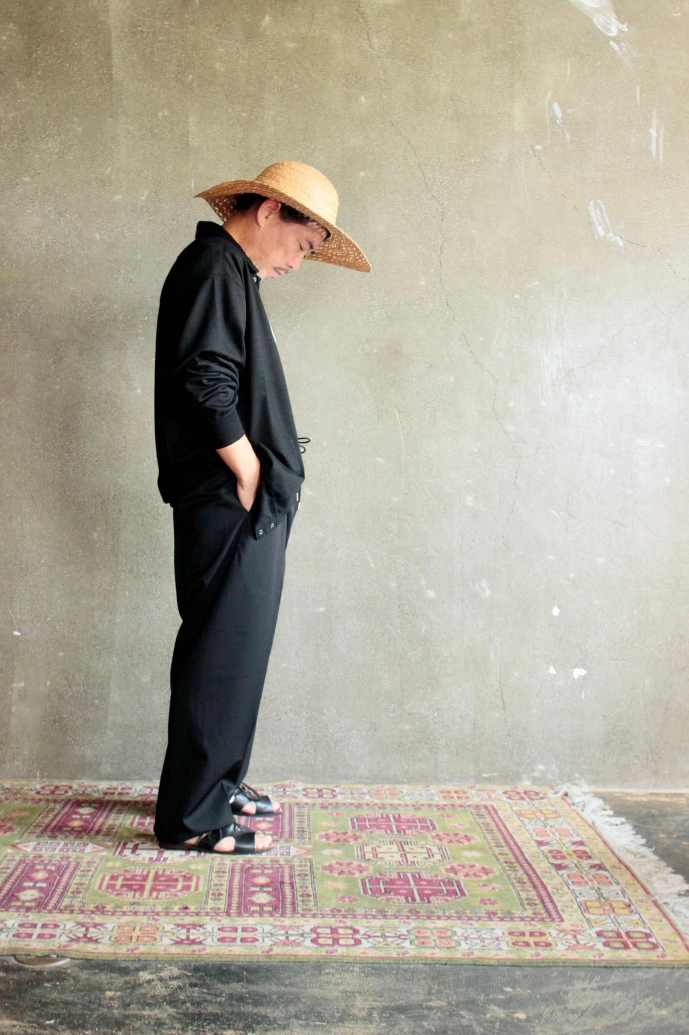 K.ITO / WOOL EASY TROUSERS