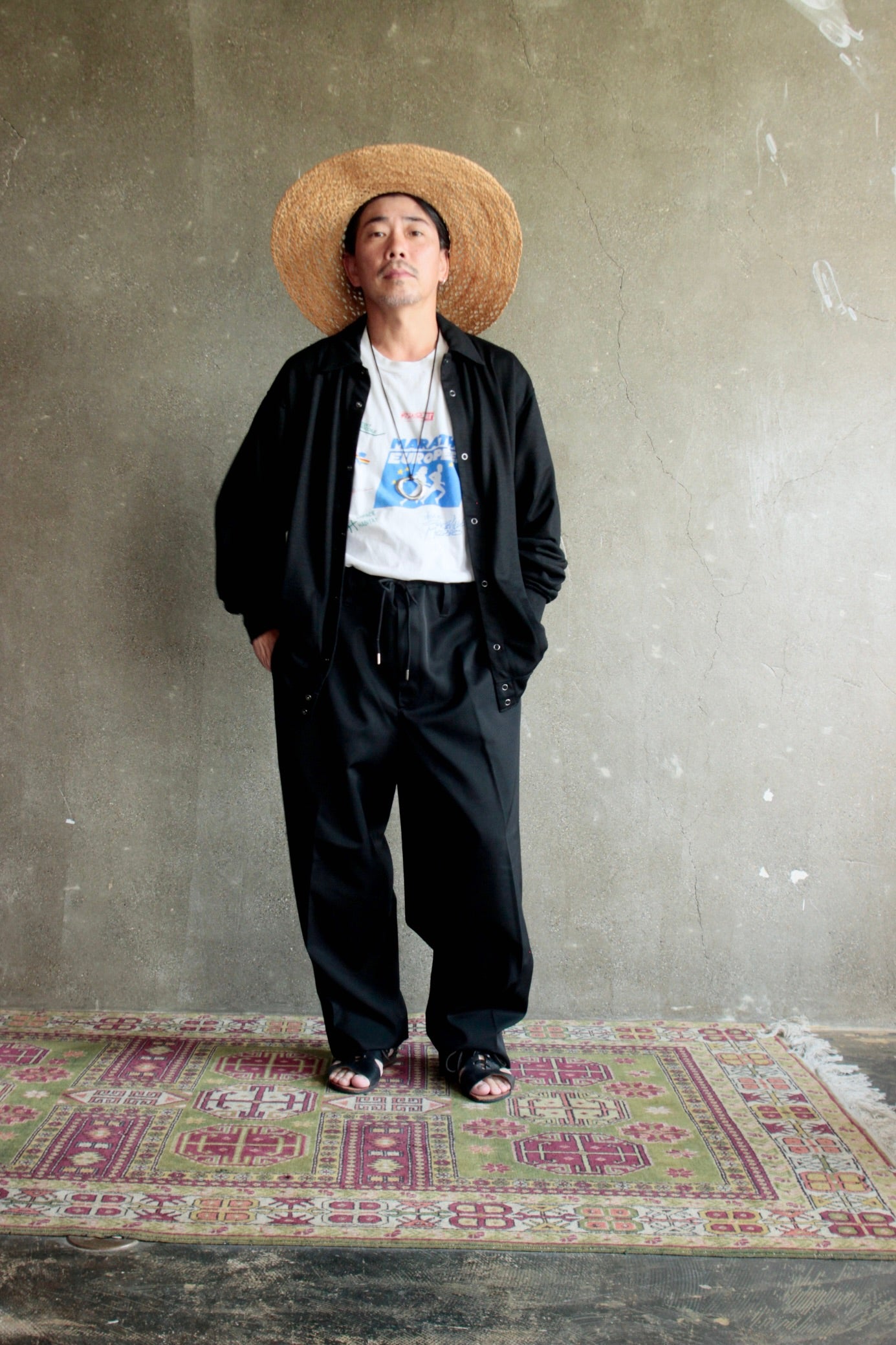 K.ITO / WOOL EASY TROUSERS