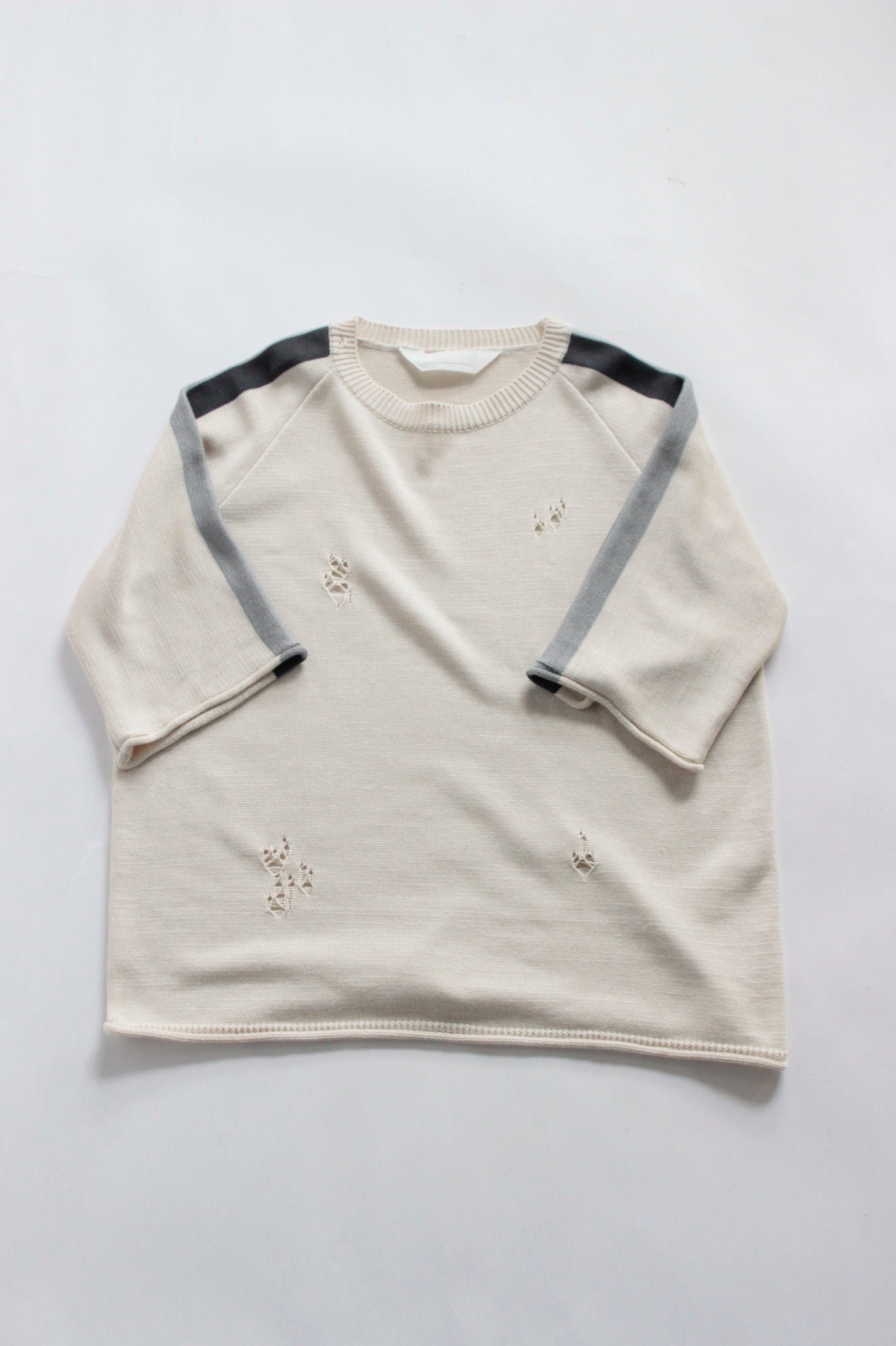 ANDER / DAMAGE LINED TEE