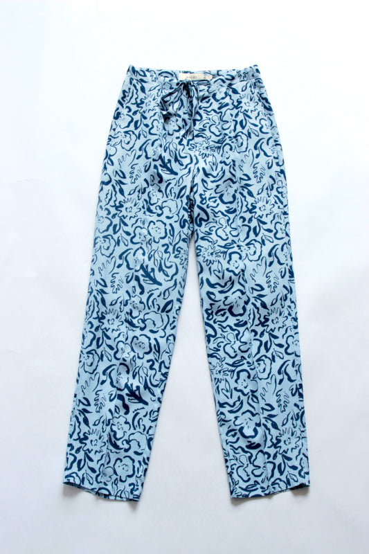 タグ付き新品 WRYHT STRINGS WAIST TROUSER ブルー+stbp.com.br