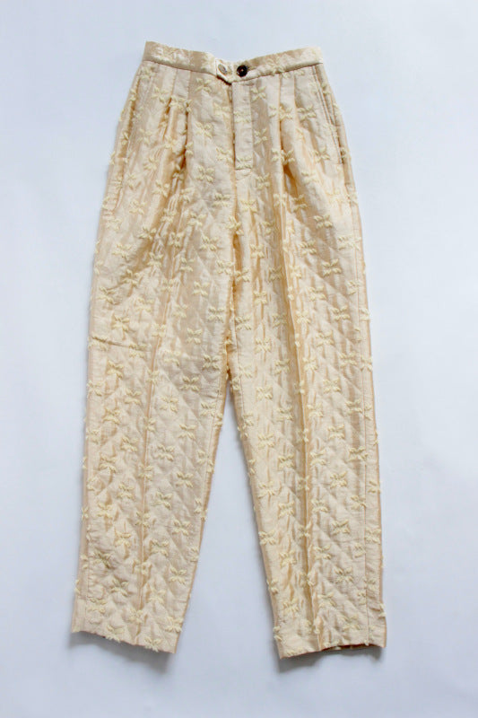 jonnlynx / shiny jacquard pants – UN