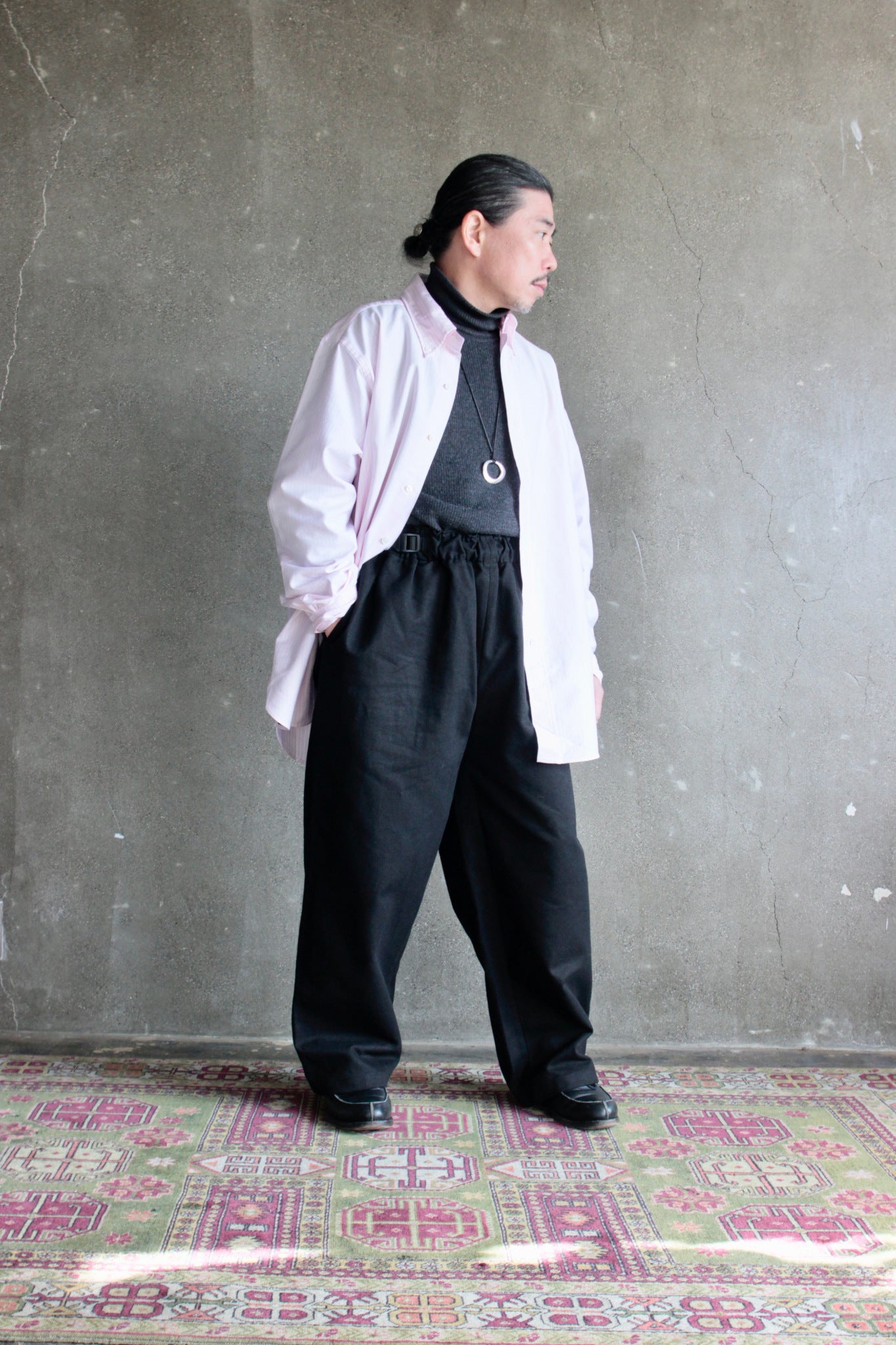 REVERBERATE / BELTED TROUSERS TYPE3