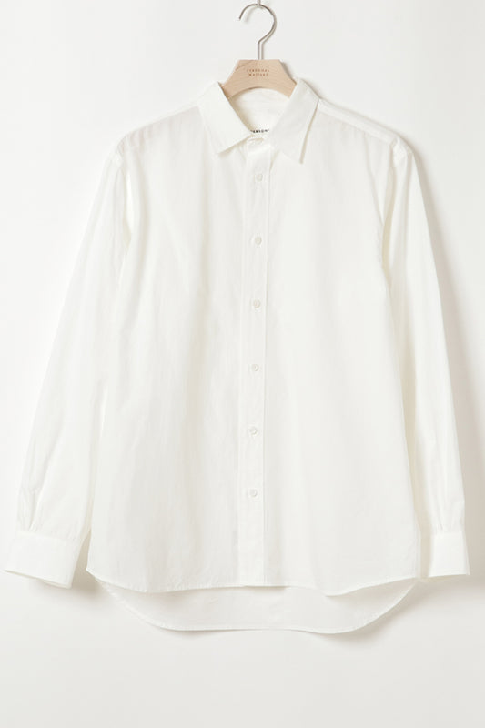 PERSONAL MATTERS / Organic Cotton Broad Shirt