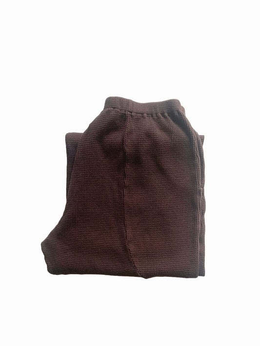 ANDER / WAFFLE CURVY PANTS