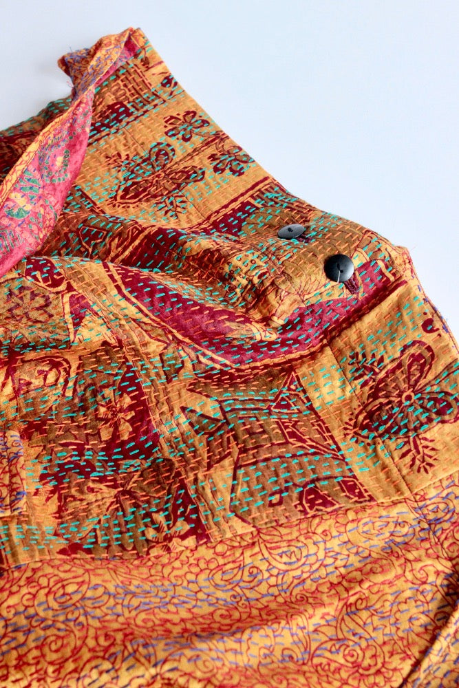 WONDER FULL LIFE / KANTHA WRAP PANT – UN