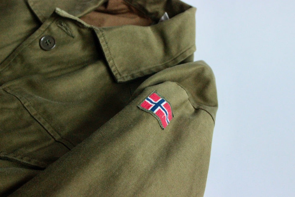 VINTAGE / 70s NORWEIGEAN ARMY FIELD COAT