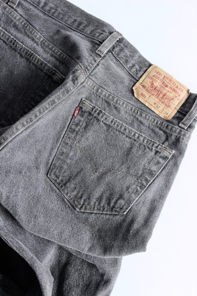 USED / Levi's 501 BLK